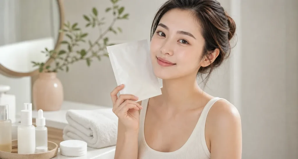 霧眉後可以敷臉嗎,一週後可敷保濕面膜但酸類美白保養需避開眉毛